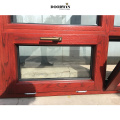 High Quality Aluminum Clad Wood Windows Double Glazed Tilt Turn Basement Windows